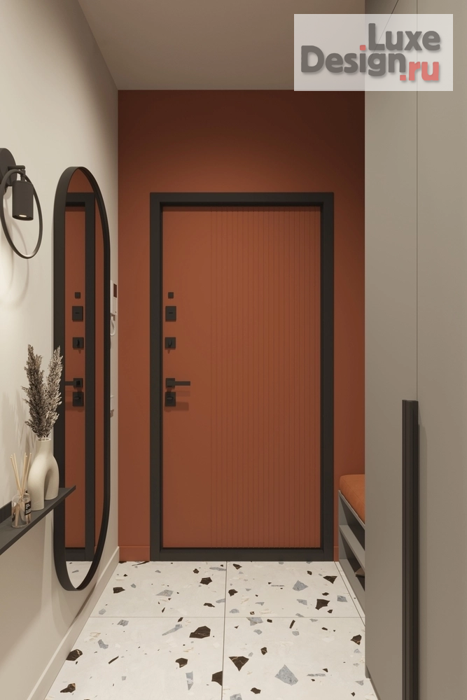 Дизайн интерьера двухкомнатной квартиры "Интерьер для молодой пары с ребенком" (фото 3)