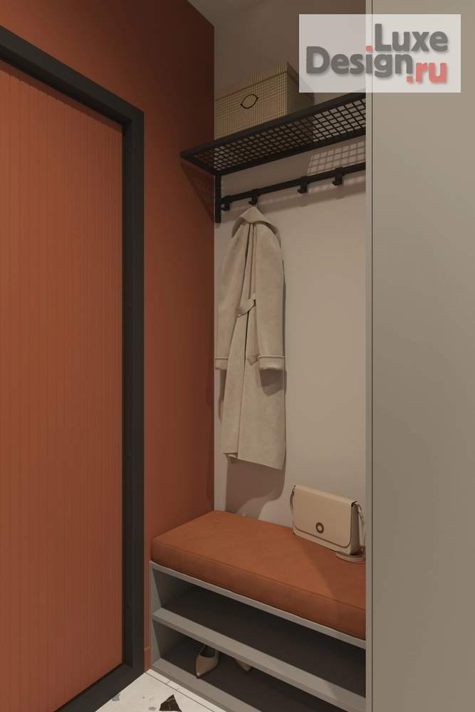 Дизайн интерьера двухкомнатной квартиры "Интерьер для молодой пары с ребенком" (фото 4)