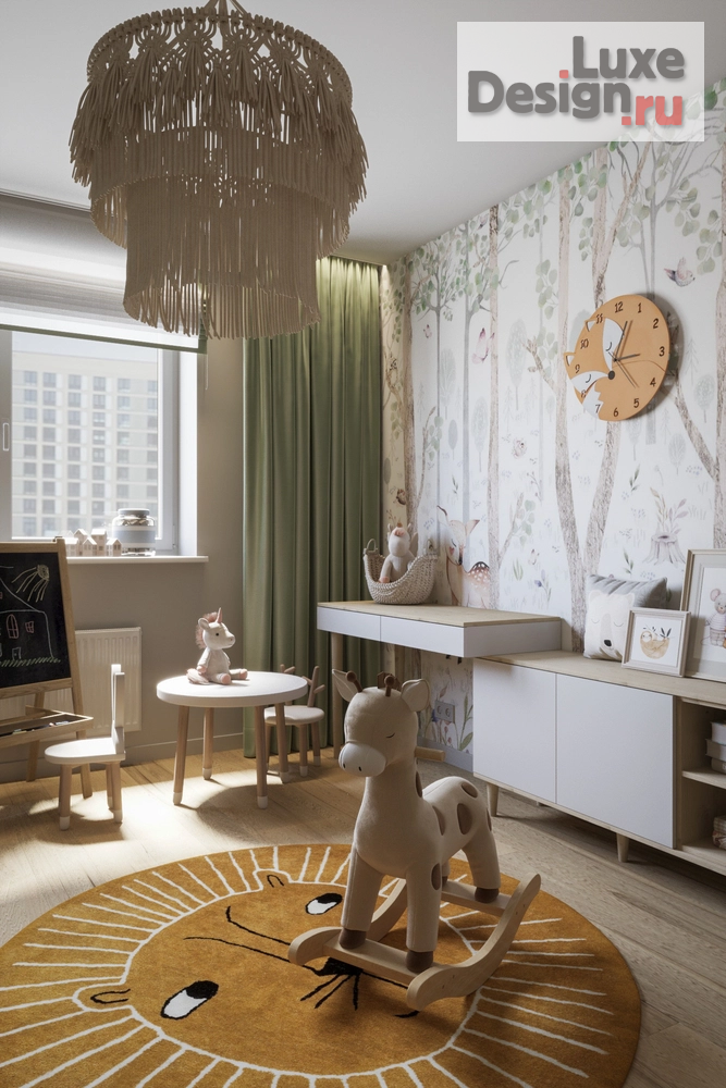 Дизайн интерьера двухкомнатной квартиры "Интерьер для молодой пары с ребенком" (фото 19)