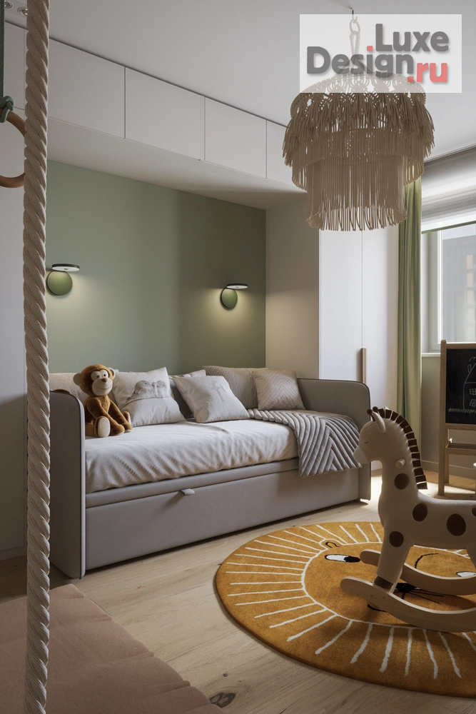 Дизайн интерьера двухкомнатной квартиры "Интерьер для молодой пары с ребенком" (фото 21)
