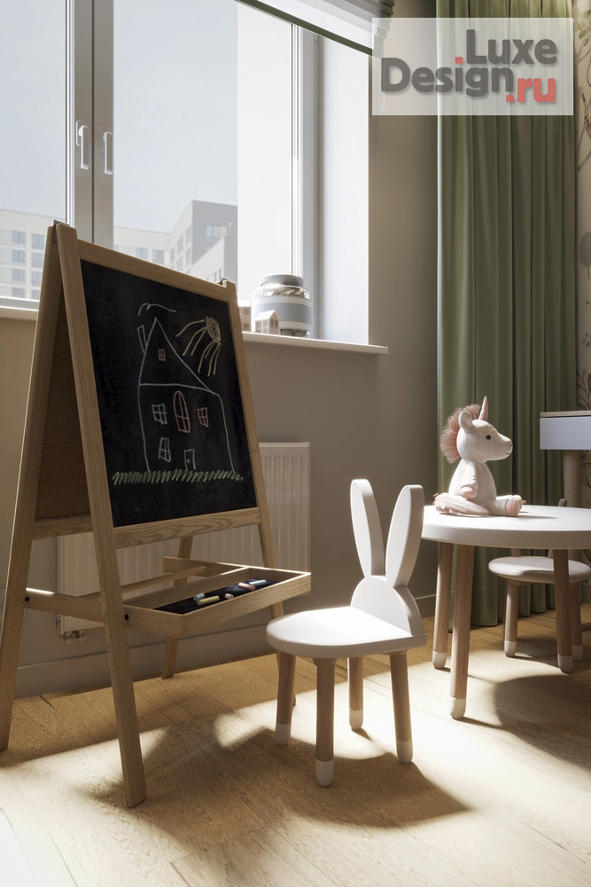 Дизайн интерьера двухкомнатной квартиры "Интерьер для молодой пары с ребенком" (фото 22)