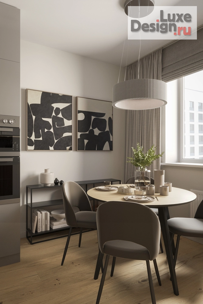 Дизайн интерьера двухкомнатной квартиры "Интерьер для молодой пары с ребенком" (фото 25)