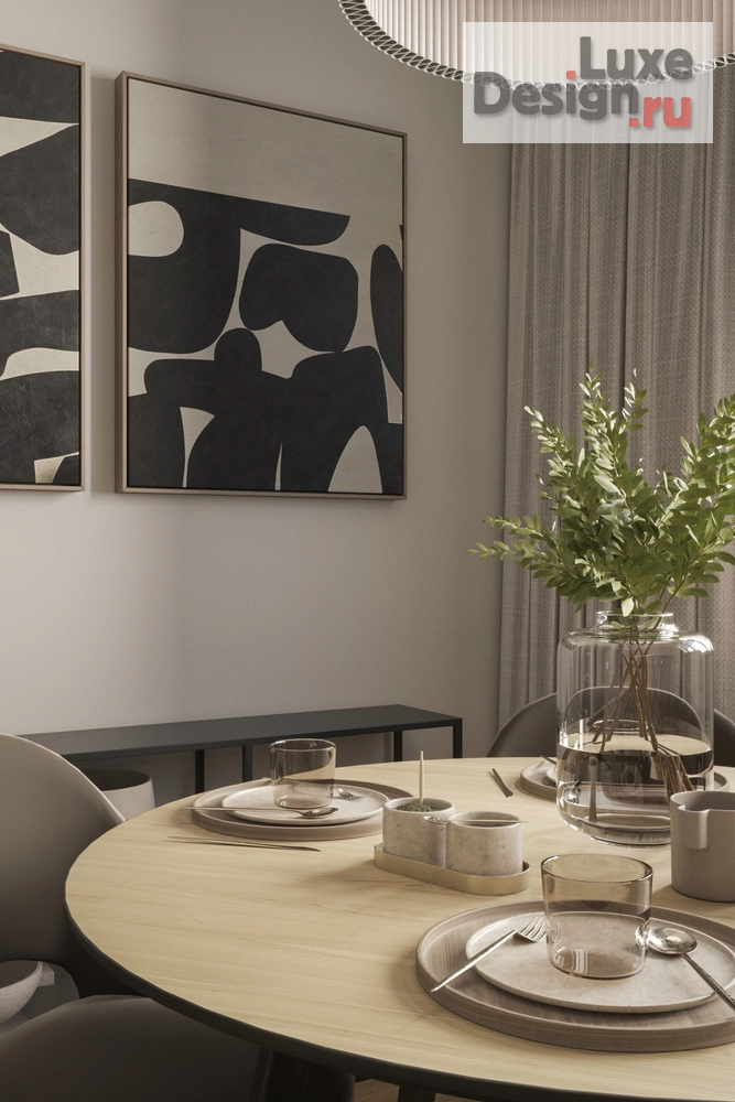 Дизайн интерьера двухкомнатной квартиры "Интерьер для молодой пары с ребенком" (фото 28)