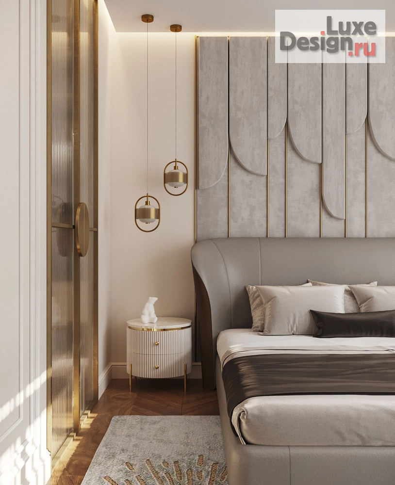 Дизайн интерьера частного дома "Спальня для старшего поколения в частном доме, Новорижское ш." (фото 5)