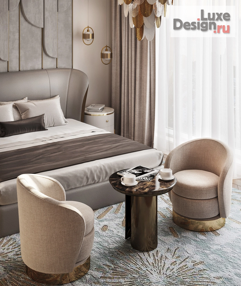 Дизайн интерьера частного дома "Спальня для старшего поколения в частном доме, Новорижское ш." (фото 6)