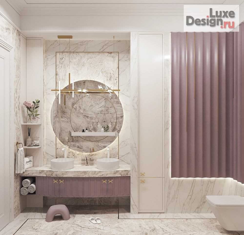 Дизайн интерьера квартиры "КД Капитал. 249 м2." (фото 76)