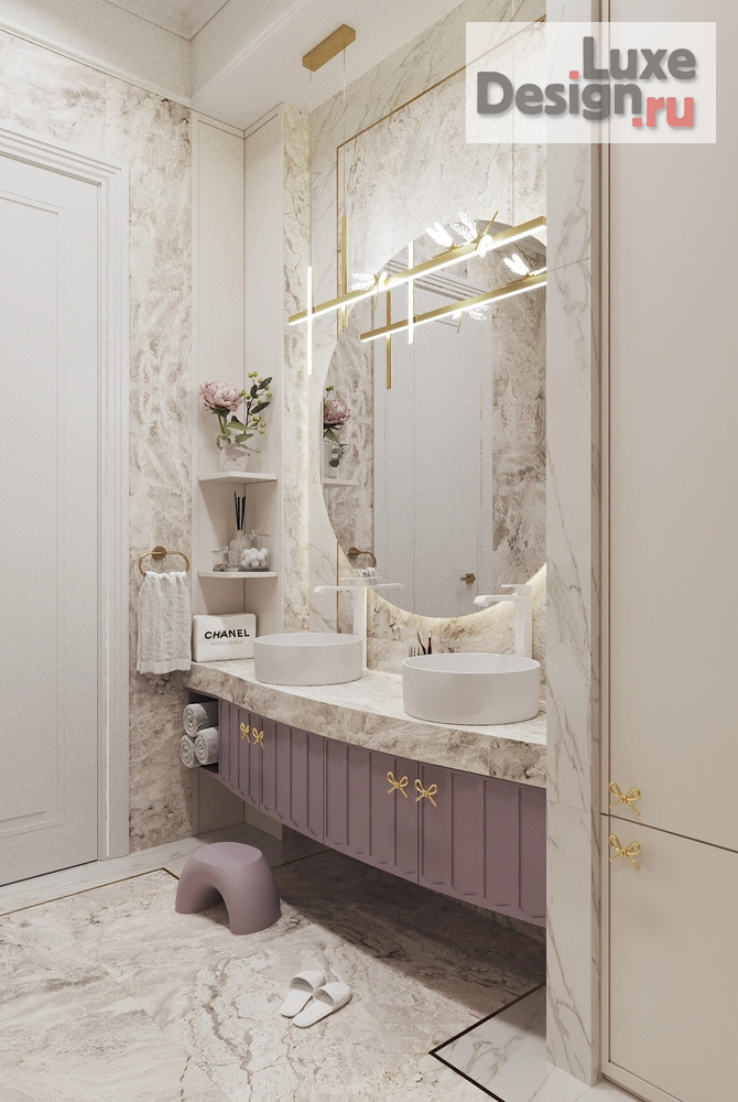 Дизайн интерьера квартиры "КД Капитал. 249 м2." (фото 79)