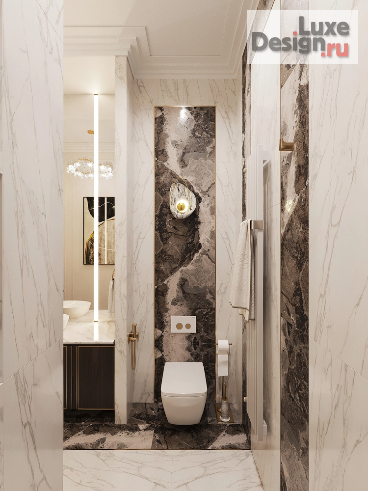 Дизайн интерьера квартиры "КД Капитал. 249 м2." (фото 81)