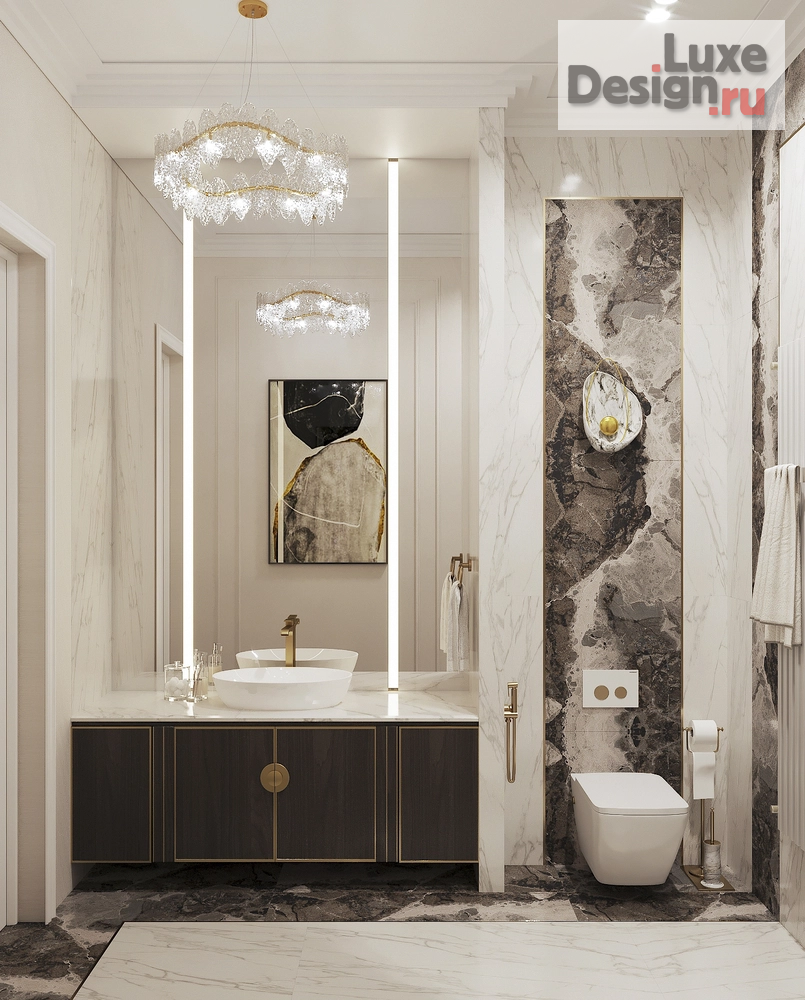 Дизайн интерьера квартиры "КД Капитал. 249 м2." (фото 82)