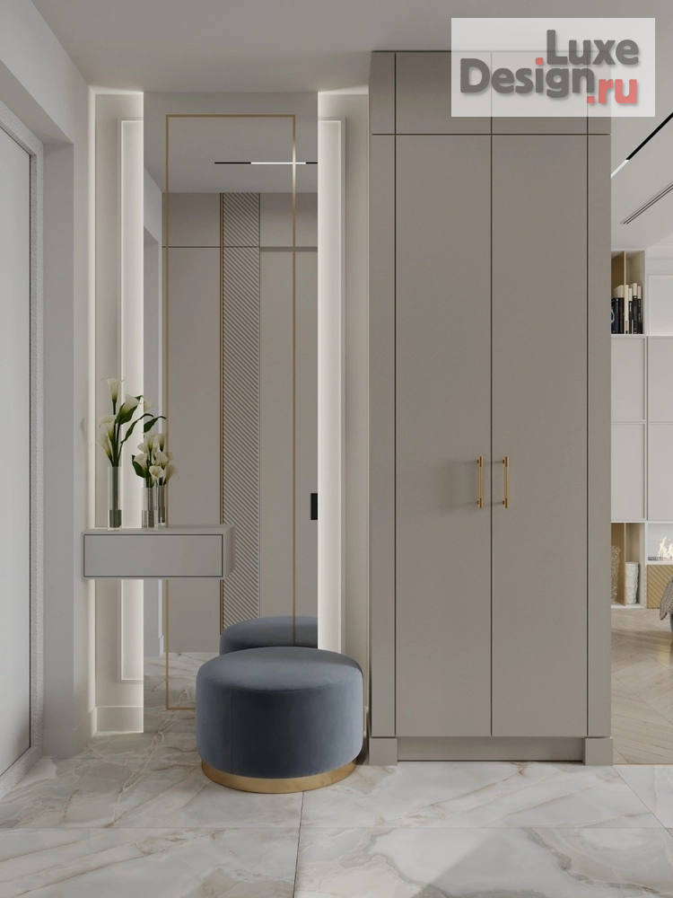 Дизайн интерьера трехкомнатной квартиры "ЖК Фили-Сити. Квартира 70 м2." (фото 10)