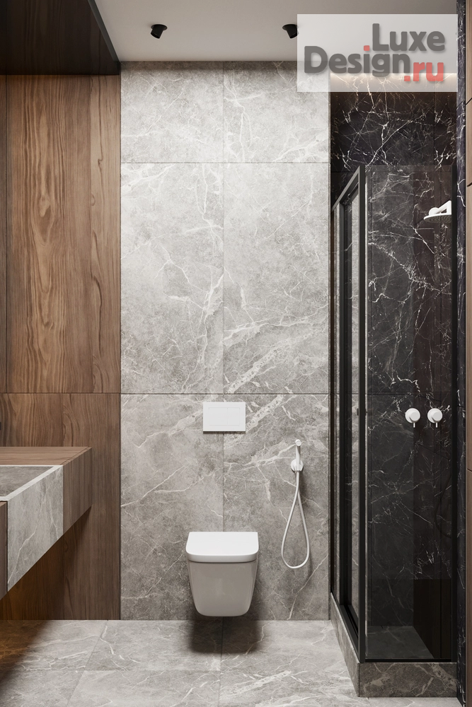 Дизайн интерьера трехкомнатной квартиры "ЖК На Пушкина. Квартира 134 м"." (фото 31)