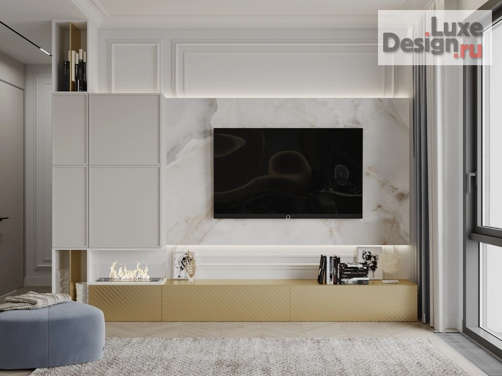 Дизайн интерьера трехкомнатной квартиры "ЖК Фили-Сити. Квартира 70 м2." (фото 17)