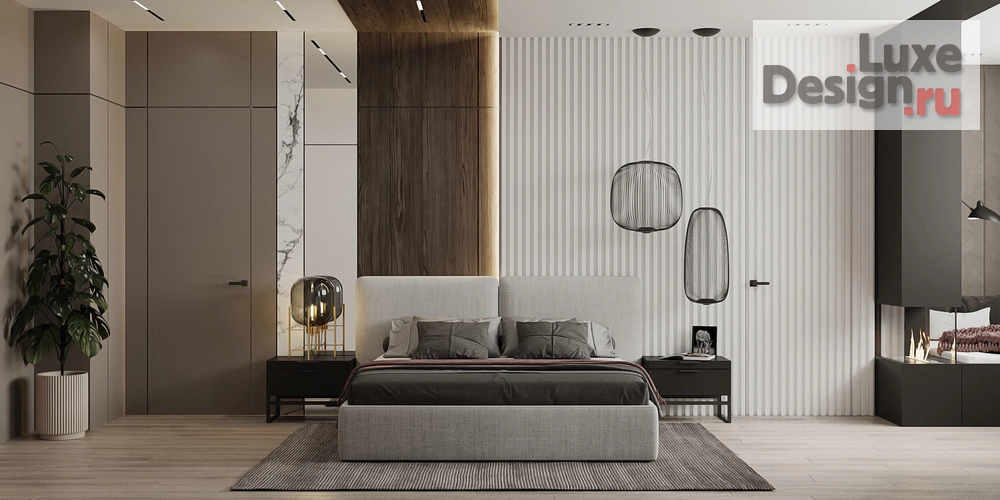 Дизайн интерьера трехкомнатной квартиры "ЖК На Пушкина. Квартира 134 м"." (фото 2)