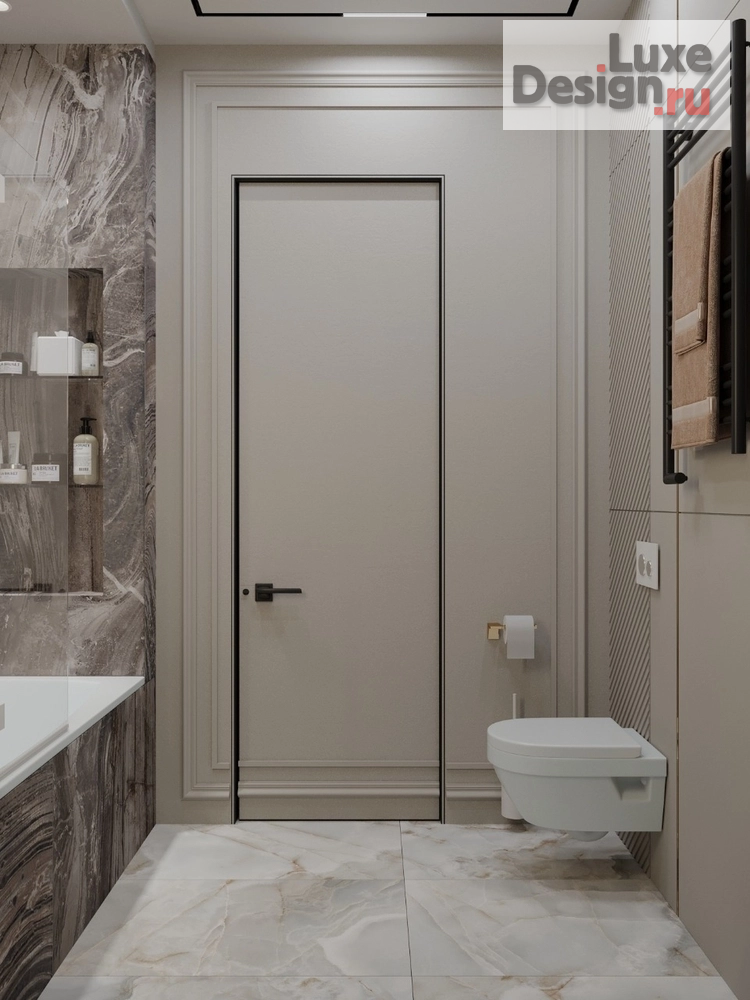 Дизайн интерьера трехкомнатной квартиры "ЖК Фили-Сити. Квартира 70 м2." (фото 32)