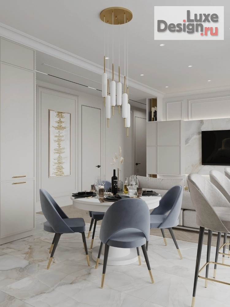 Дизайн интерьера трехкомнатной квартиры "ЖК Фили-Сити. Квартира 70 м2." (фото 19)