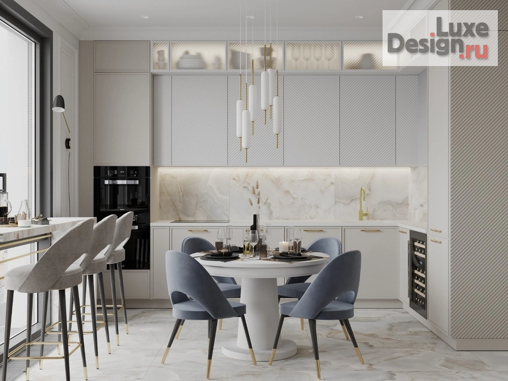 Дизайн интерьера трехкомнатной квартиры "ЖК Фили-Сити. Квартира 70 м2." (фото 21)