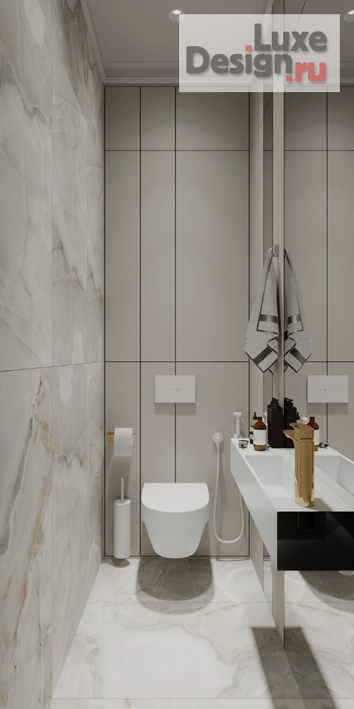 Дизайн интерьера трехкомнатной квартиры "ЖК Фили-Сити. Квартира 70 м2." (фото 22)