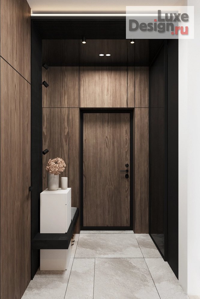 Дизайн интерьера трехкомнатной квартиры "ЖК На Пушкина. Квартира 134 м"." (фото 16)