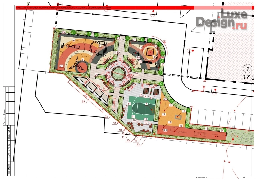 Общественная архитектура "Придомовая территория ЖК Лермонтов" (фото 4)