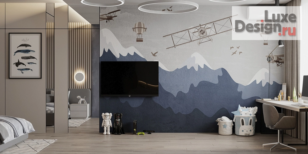 Дизайн интерьера трехкомнатной квартиры "ЖК На Пушкина. Квартира 134 м"." (фото 37)