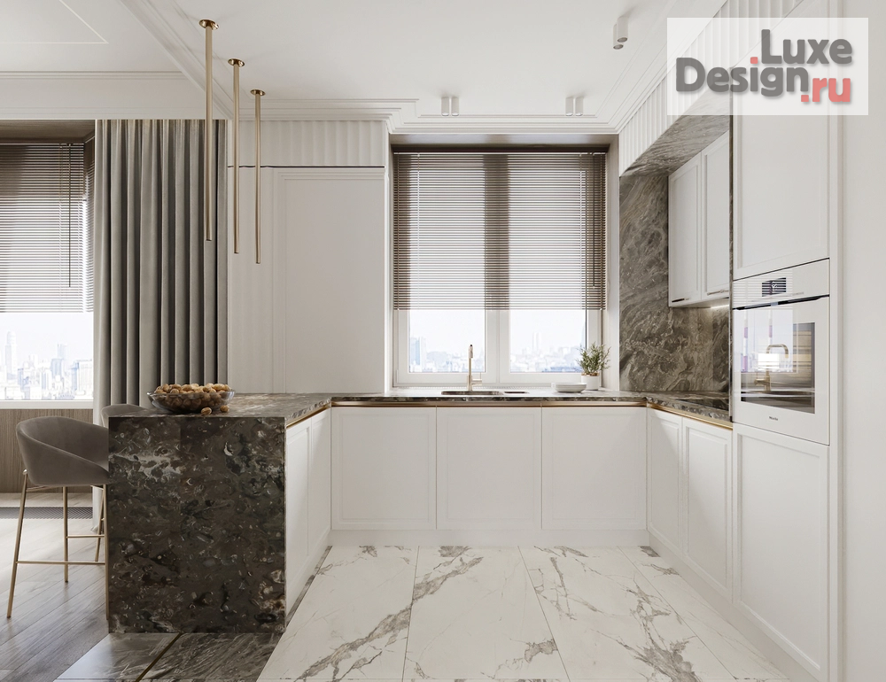 Дизайн интерьера квартиры "ЖК Алые паруса. Квартира 134 м2." (фото 12)