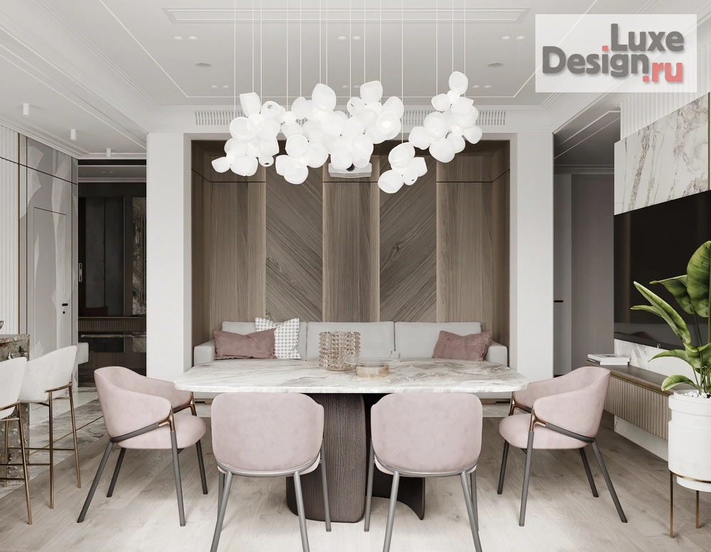 Дизайн интерьера квартиры "ЖК Алые паруса. Квартира 134 м2." (фото 13)