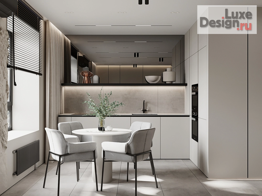 Дизайн интерьера квартиры "Квартира ЖК Олимп. 84 м.2." (фото 2)