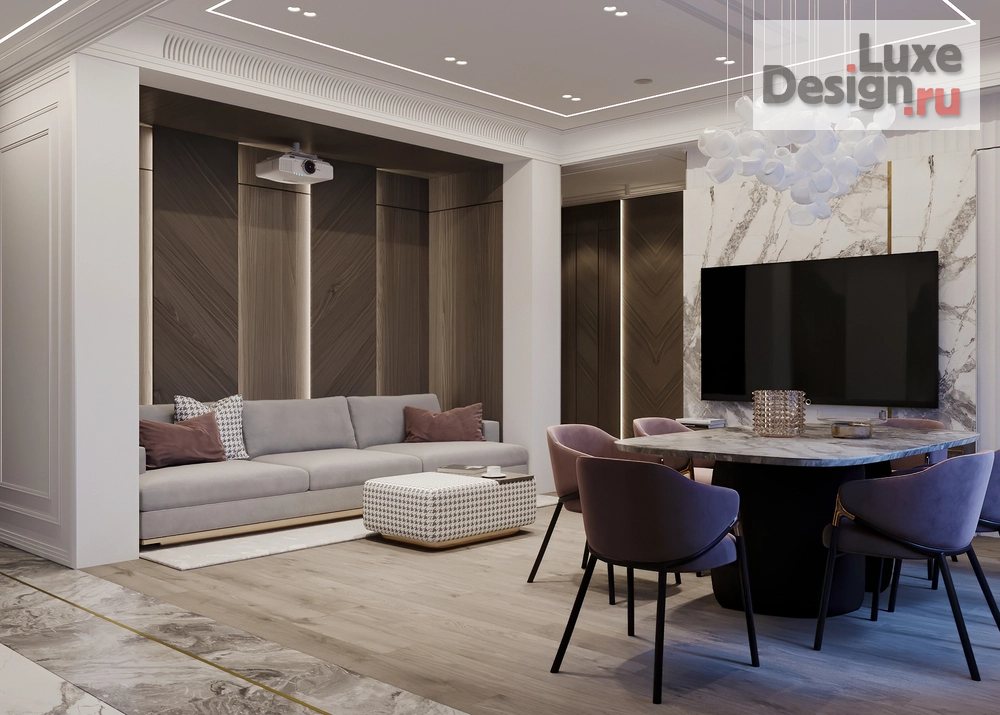 Дизайн интерьера квартиры "ЖК Алые паруса. Квартира 134 м2." (фото 23)