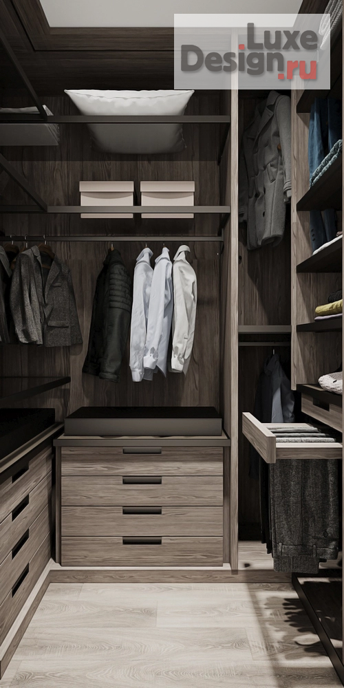 Дизайн интерьера трехкомнатной квартиры "ЖК На Пушкина. Квартира 134 м"." (фото 9)