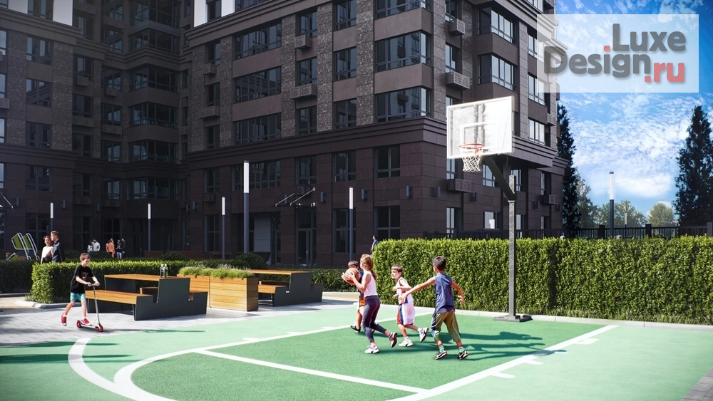 Общественная архитектура "Придомовая территория ЖК Лермонтов" (фото 8)