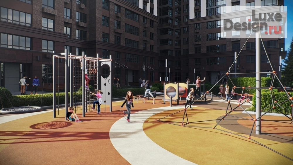 Общественная архитектура "Придомовая территория ЖК Лермонтов" (фото 11)