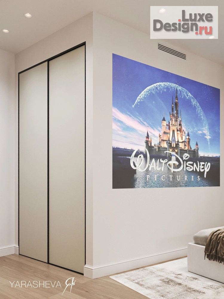 Дизайн интерьера четырехкомнатной квартиры "Дизайн интерьера квартиры в ЖК Кутузовград II 128 м кв." (фото 18)