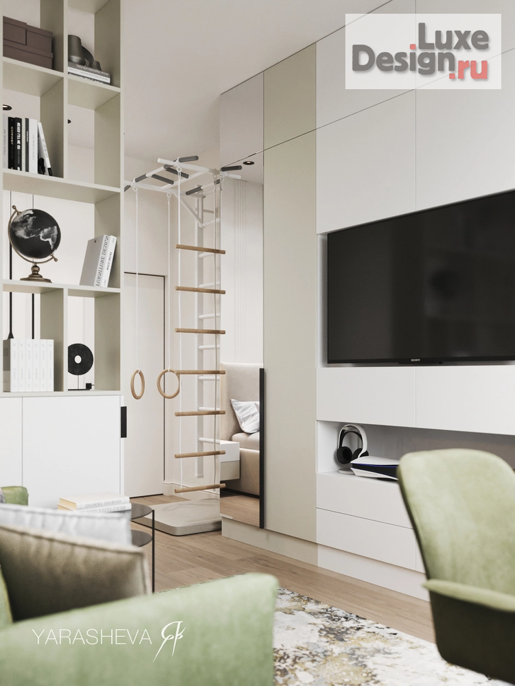 Дизайн интерьера детской "Дизайн интерьера детской спальни в ЖК Кутузовград от Yarasheva Studio Design Interior" (фото 9)