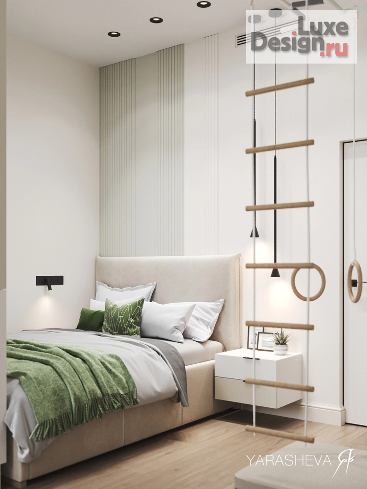 Дизайн интерьера детской "Дизайн интерьера детской спальни в ЖК Кутузовград от Yarasheva Studio Design Interior" (фото 3)