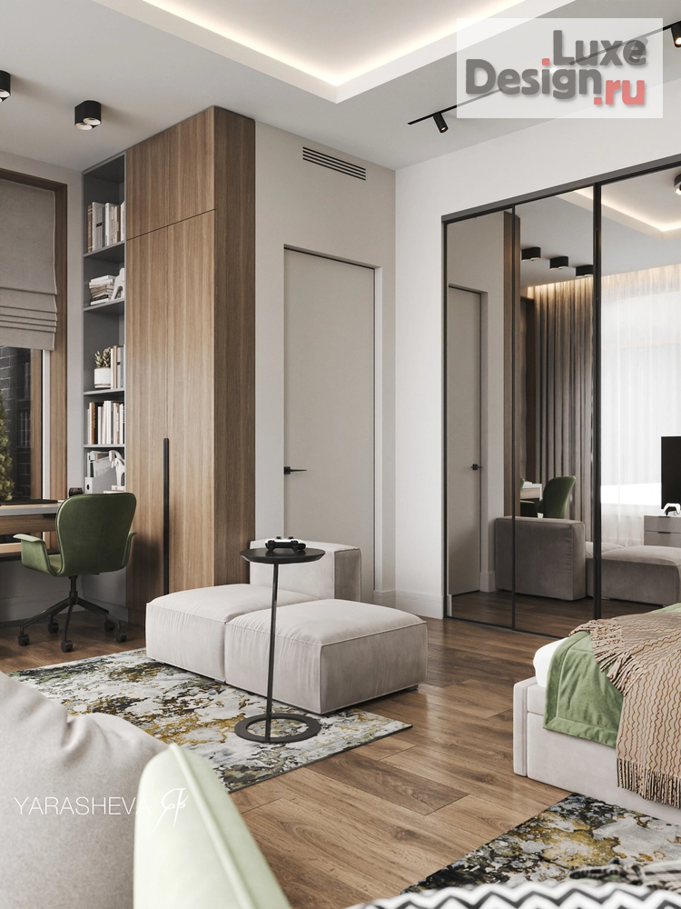 Дизайн интерьера квартиры "Дизайн интерьера спальни" (фото 18)