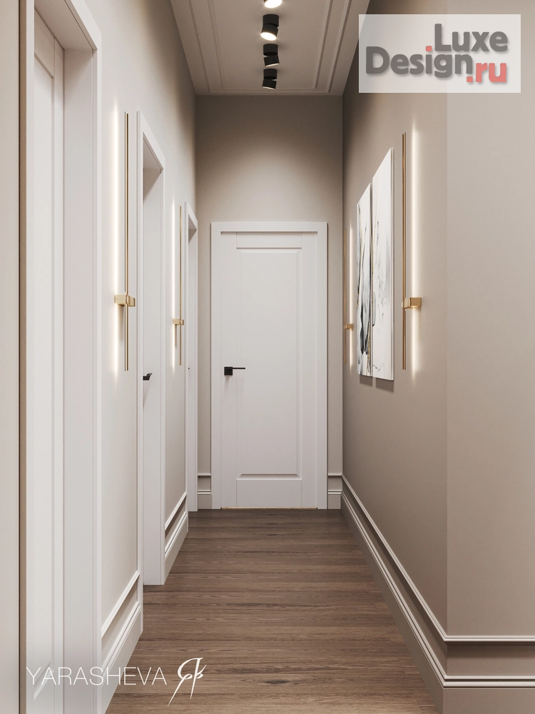 Дизайн интерьера прихожей "Дизайн интерьера прихожей в ЖК Freedom (Фридом) от Yarasheva Studio Design" (фото 7)