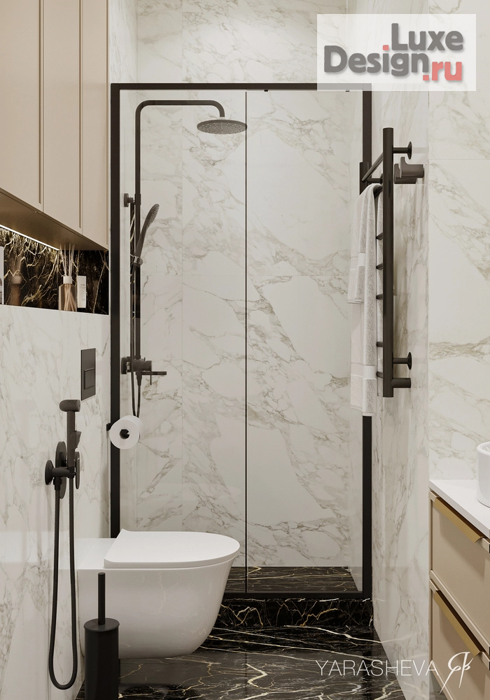 Дизайн интерьера ванной "Дизайн интерьера ванной комнаты" (фото 43)