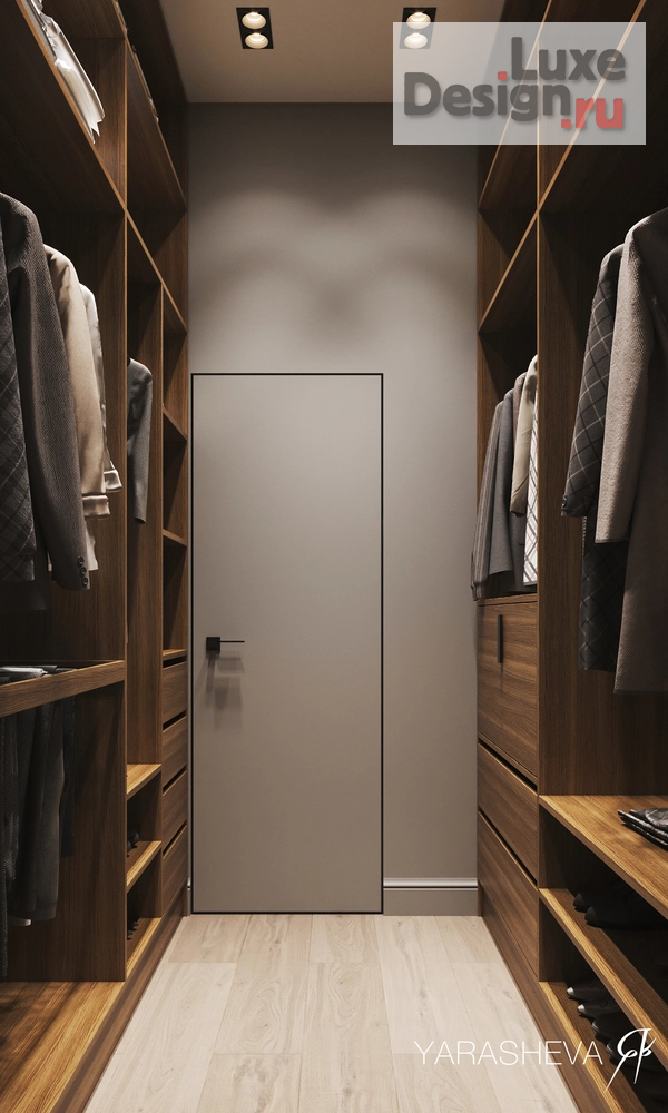 Дизайн интерьера четырехкомнатной квартиры "Дизайн интерьера квартиры в ЖК Кутузовград II 128 м кв." (фото 7)