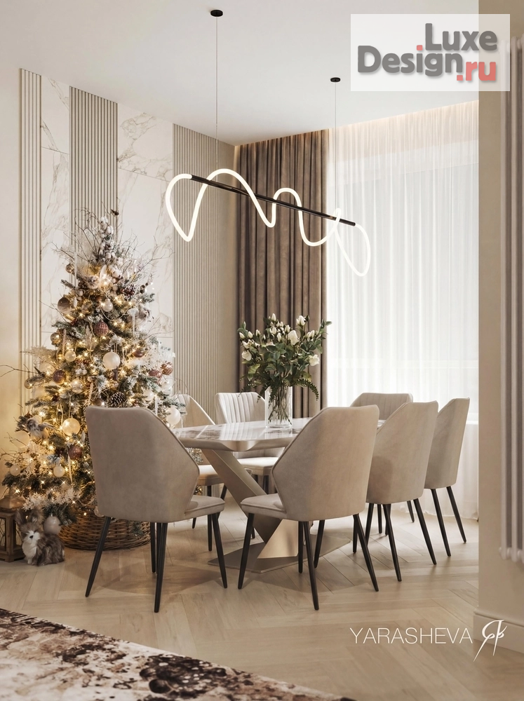 Дизайн интерьера квартиры "Дизайн-проект интерьера квартиры" (фото 3)