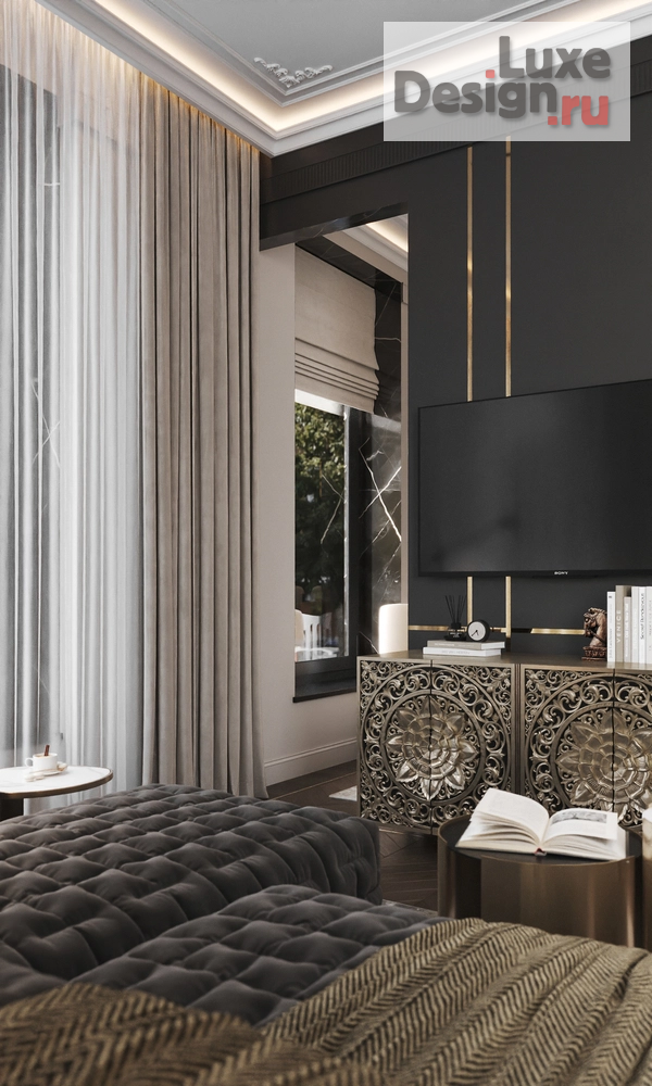 Дизайн интерьера квартиры "Дизайн - проект гостиной в ЖК Foriver / Форивер" (фото 14)