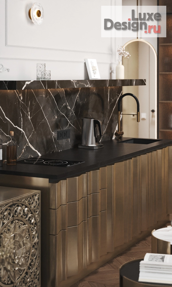 Дизайн интерьера квартиры "Дизайн - проект гостиной в ЖК Foriver / Форивер" (фото 20)