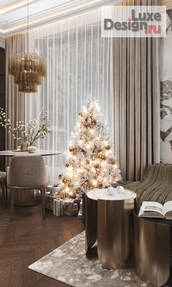 Дизайн интерьера квартиры "Дизайн - проект гостиной в ЖК Foriver / Форивер" (фото 6)