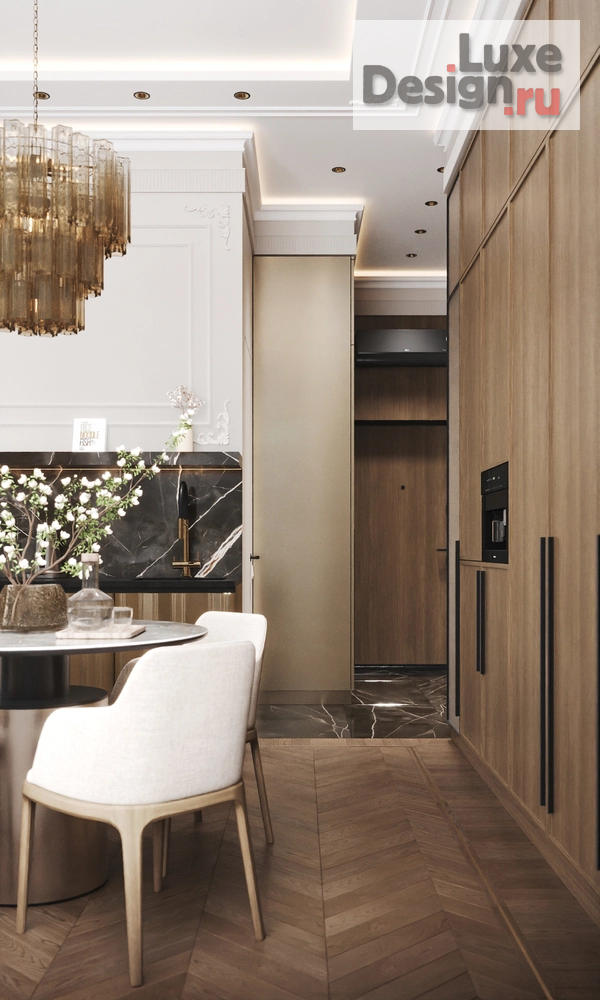 Дизайн интерьера квартиры "Дизайн - проект гостиной в ЖК Foriver / Форивер" (фото 10)
