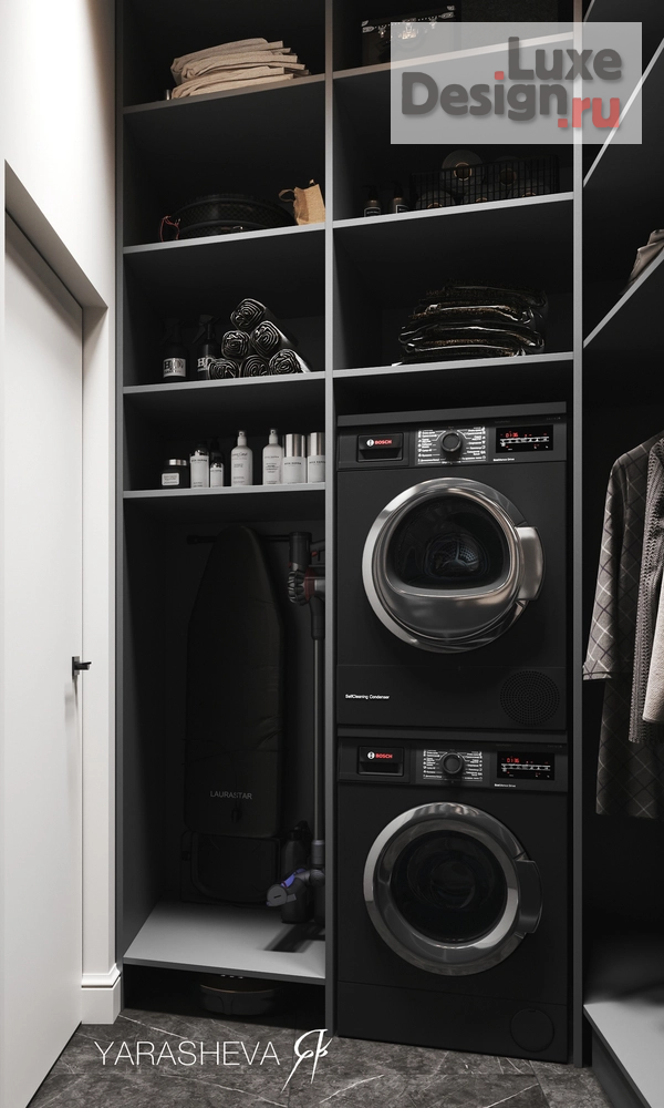 Дизайн интерьера четырехкомнатной квартиры "Дизайн интерьера квартиры в ЖК Кутузовград II 128 м кв." (фото 43)