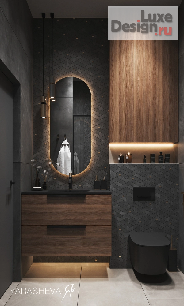 Дизайн интерьера четырехкомнатной квартиры "Дизайн интерьера квартиры в ЖК Кутузовград II 128 м кв." (фото 66)