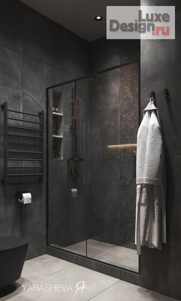 Дизайн интерьера четырехкомнатной квартиры "Дизайн интерьера квартиры в ЖК Кутузовград II 128 м кв." (фото 68)