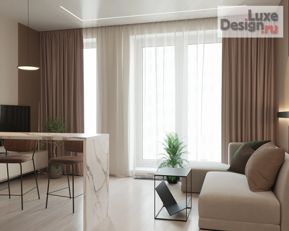 Дизайн интерьера квартиры "ДИСКАВЕРИ" (фото 12) от дизайнера Алена Зубарева Дизайн интерьера квартиры "ДИСКАВЕРИ" (фото 12)