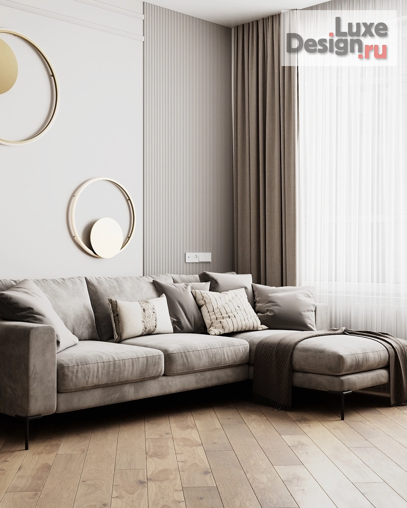 Дизайн интерьера квартиры "ИНТЕРЬЕР НАДОЛГО: КВАРТИРА С ПЛАНАМИ НА БУДУЩЕЕ" (фото 1)