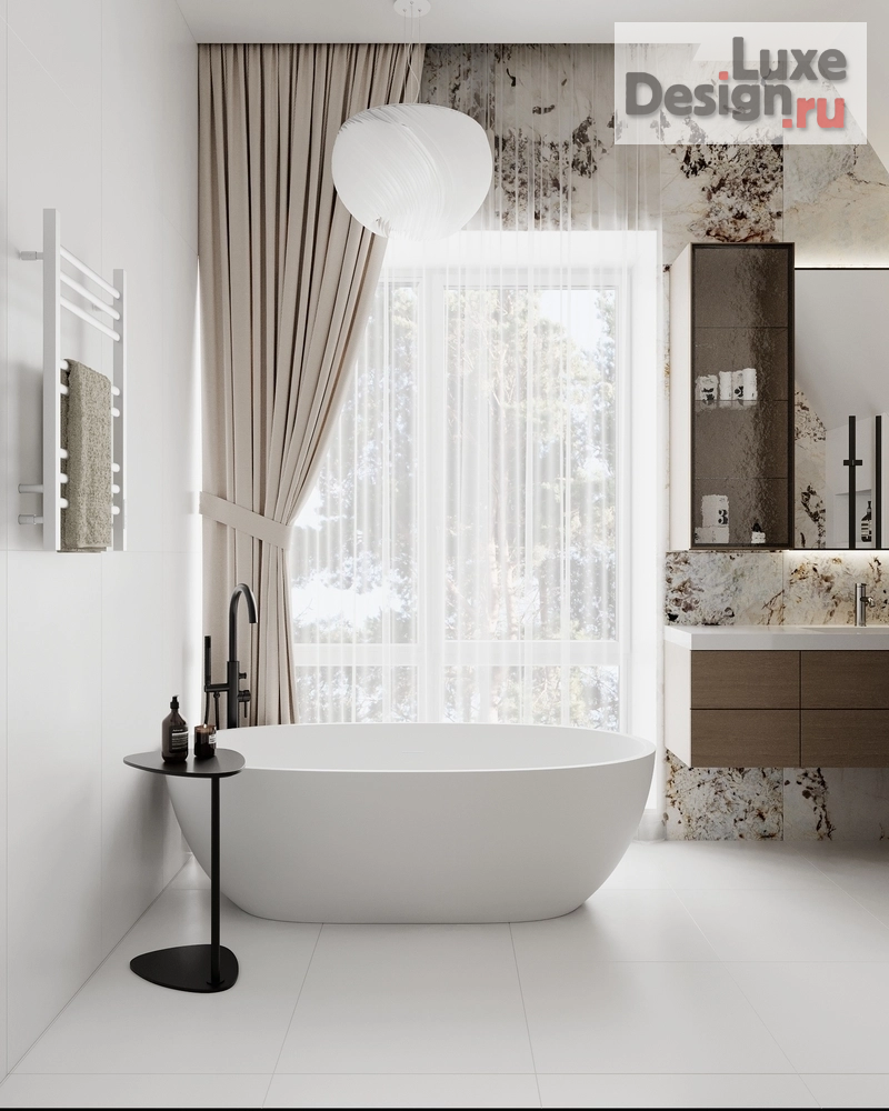 Дизайн интерьера частного дома "УЕДИНЕНИЕ ЗАГОРОДНОГО ДОМА" (фото 2)