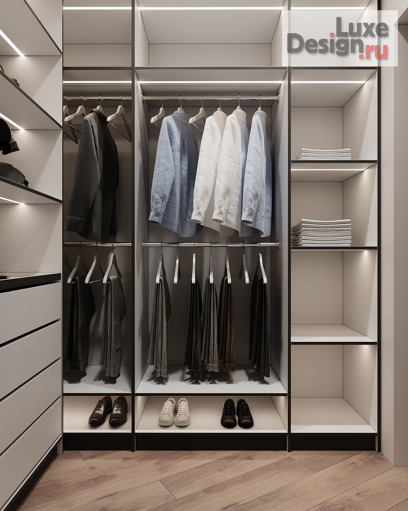 Дизайн интерьера четырехкомнатной квартиры "СЛОЖНАЯ ПЛАНИРОВКА С БОЛЬШИМИ ВОЗМОЖНОСТЯМИ" (фото 37)